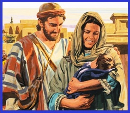 Mary, Joseph and Jesus